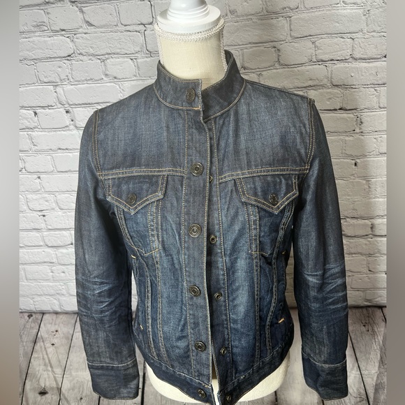 Gap women’s snap front trucker jacket size small - Picture 1 of 15